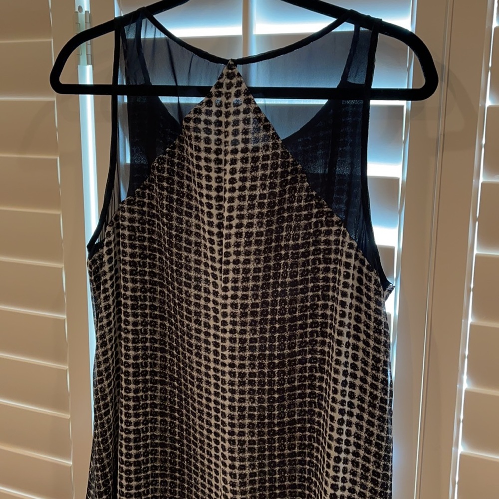 Black And White Bcbgeneration Polyester Dress L - image 4